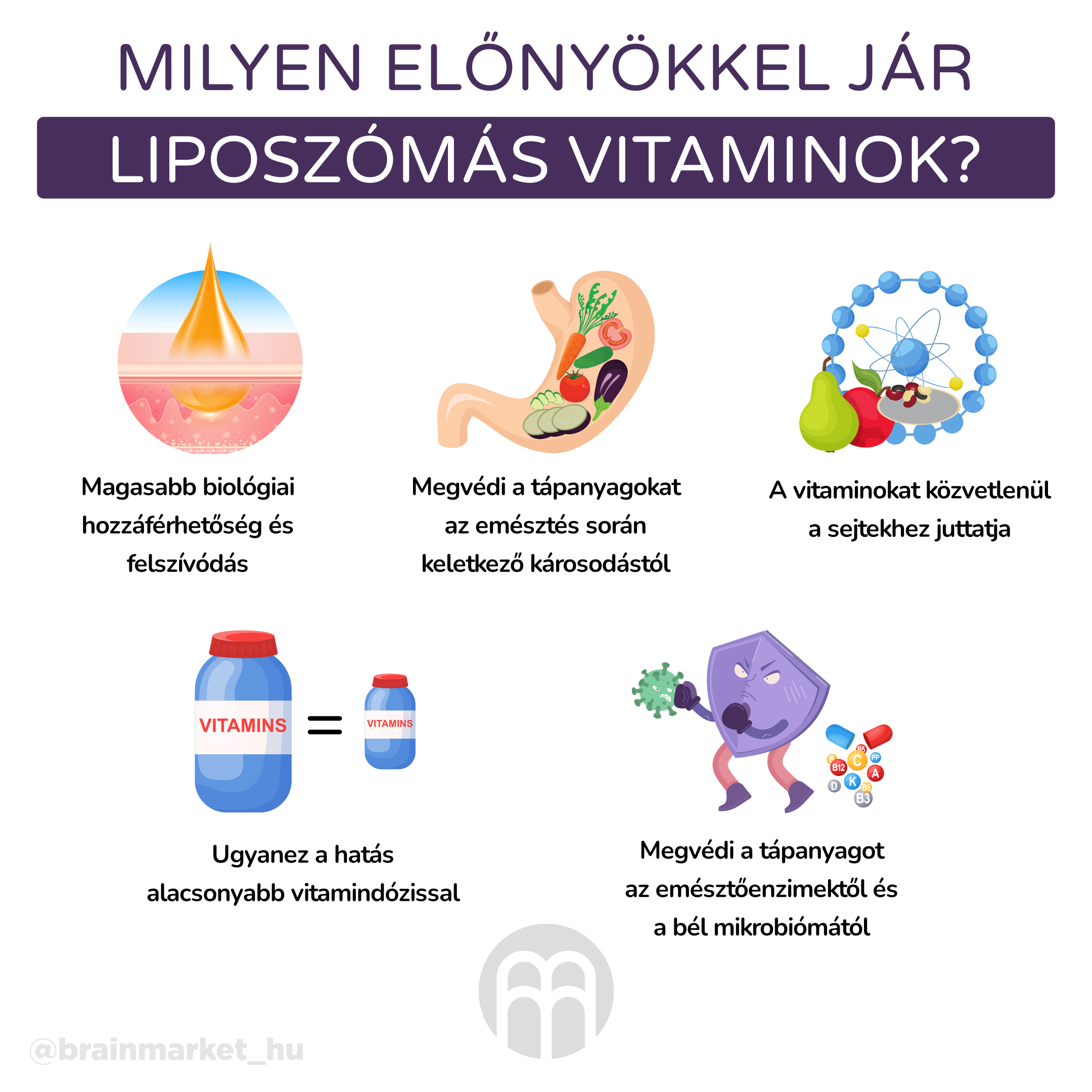 Liposzómális vitaminok. Miért részesítik előnyben a liposzómális formát?