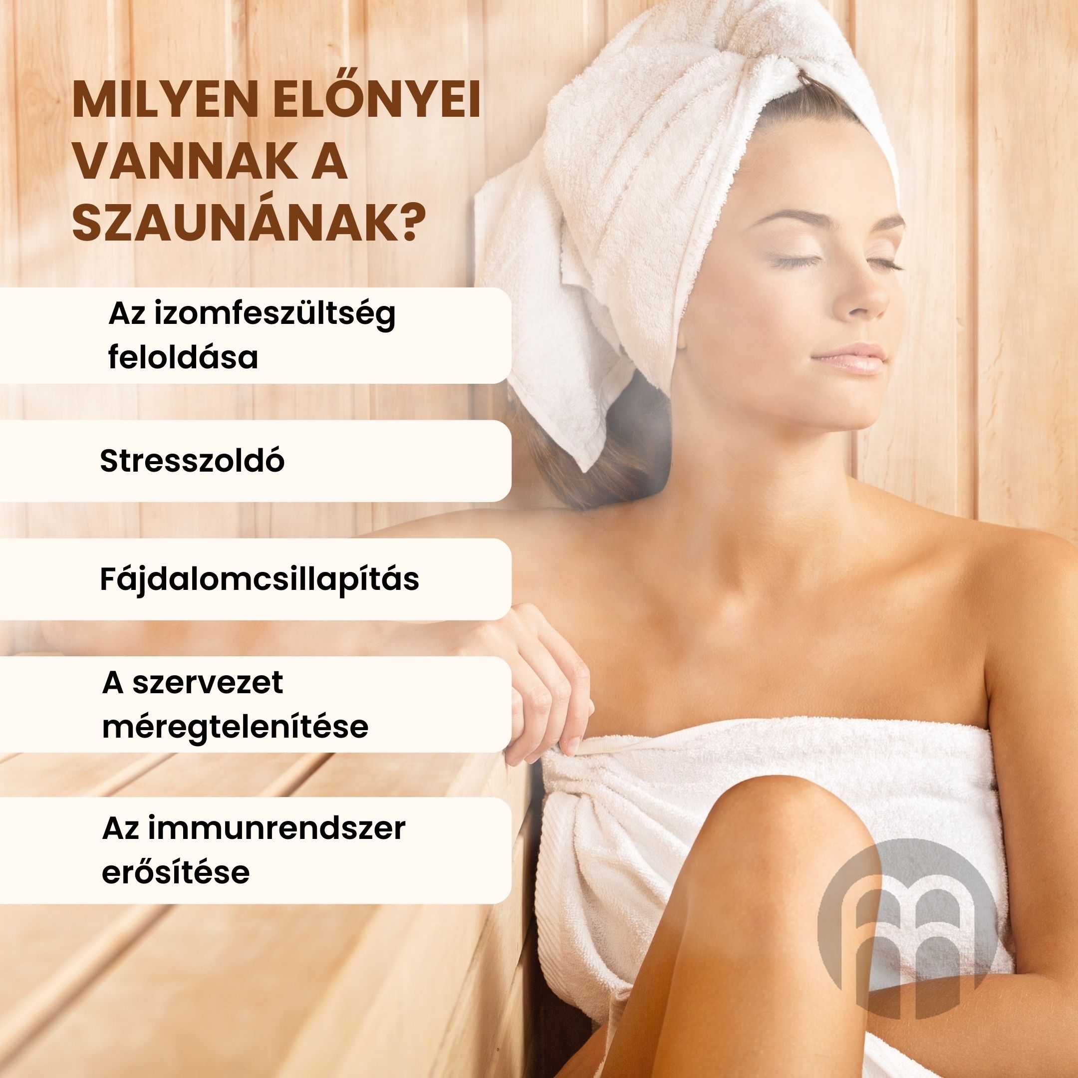 A szauna előnyei és mi történik a testünkben szaunázás közben?