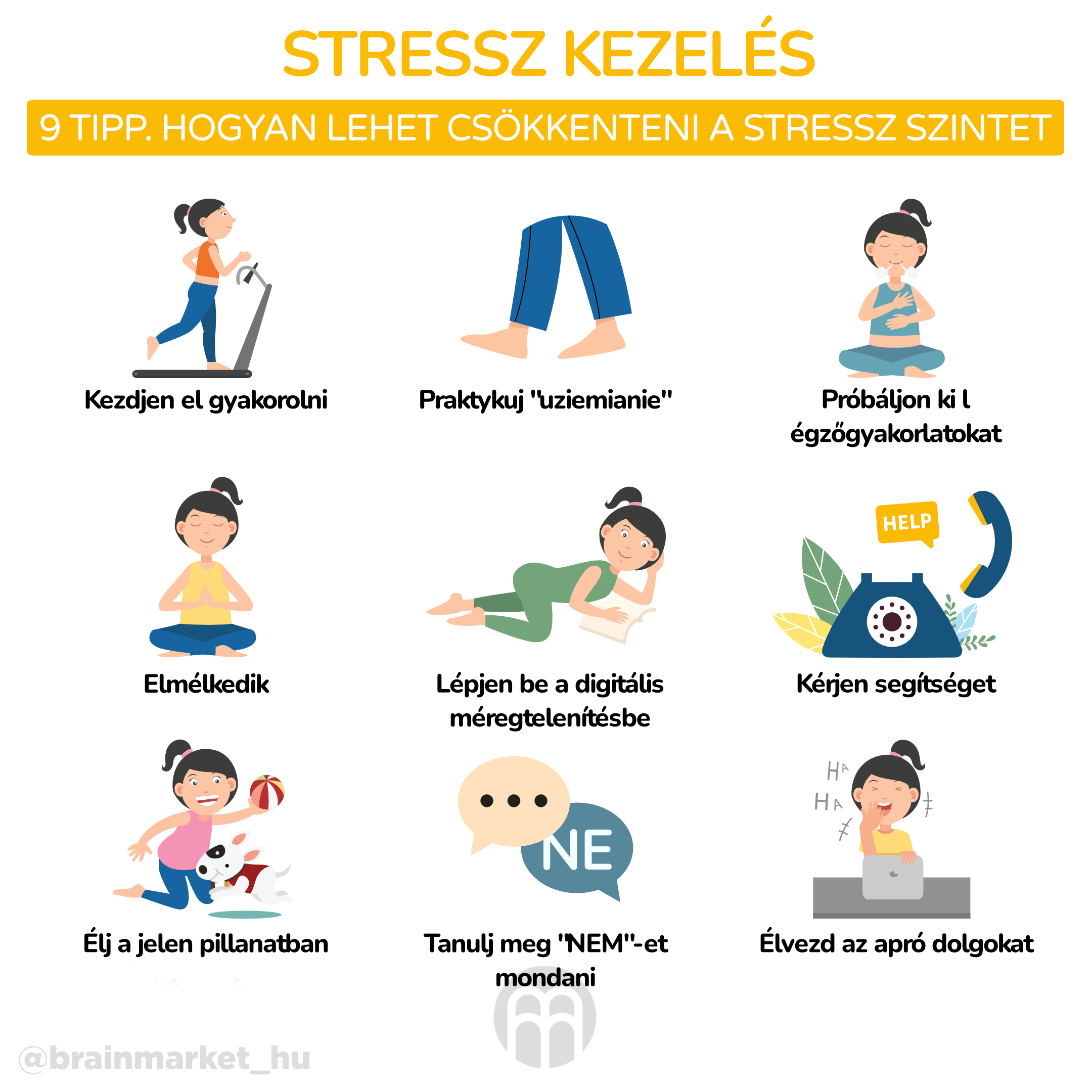 9 tipp a stressz kezelésére