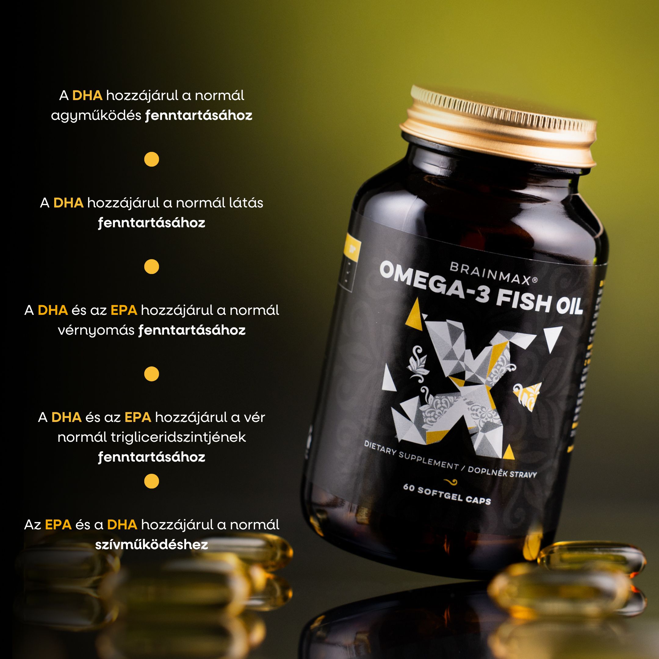 dha BrainMax Omega-3 Fish Oil