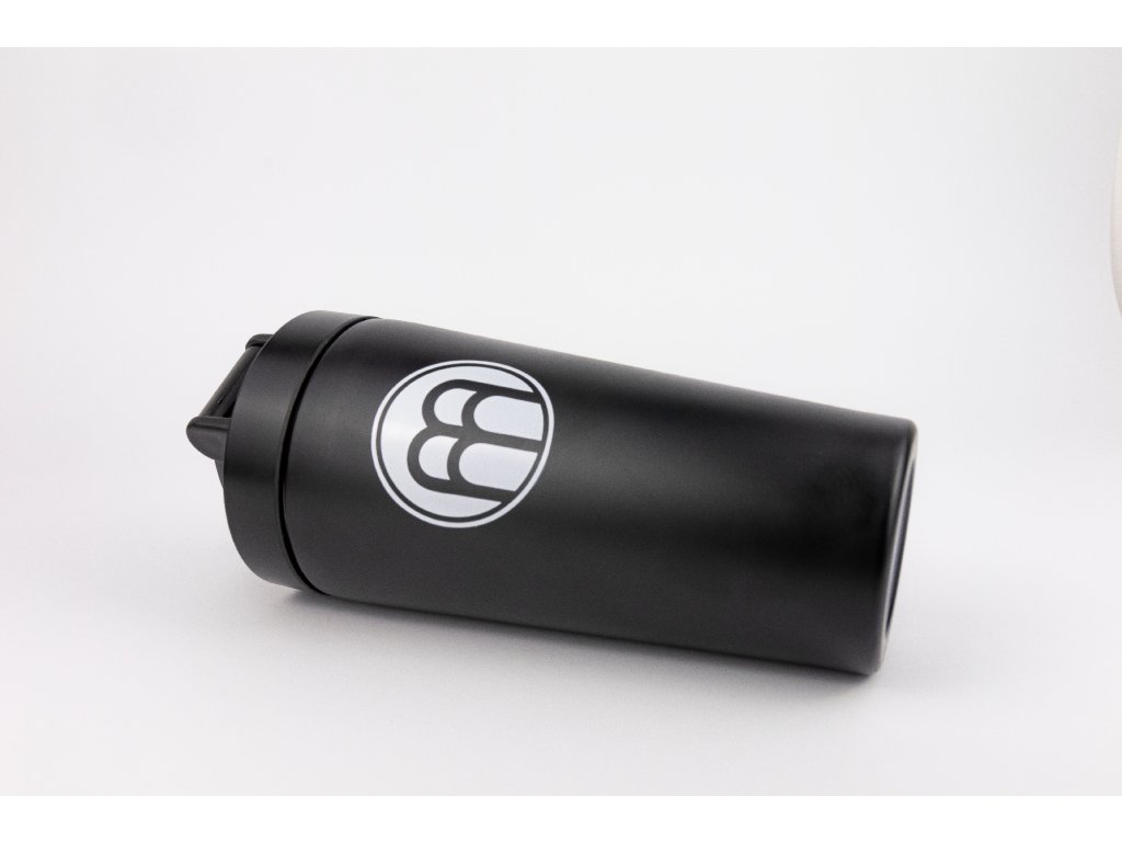 BrainMax Kovový shaker (šejkr), černý, 739 ml Obrázek