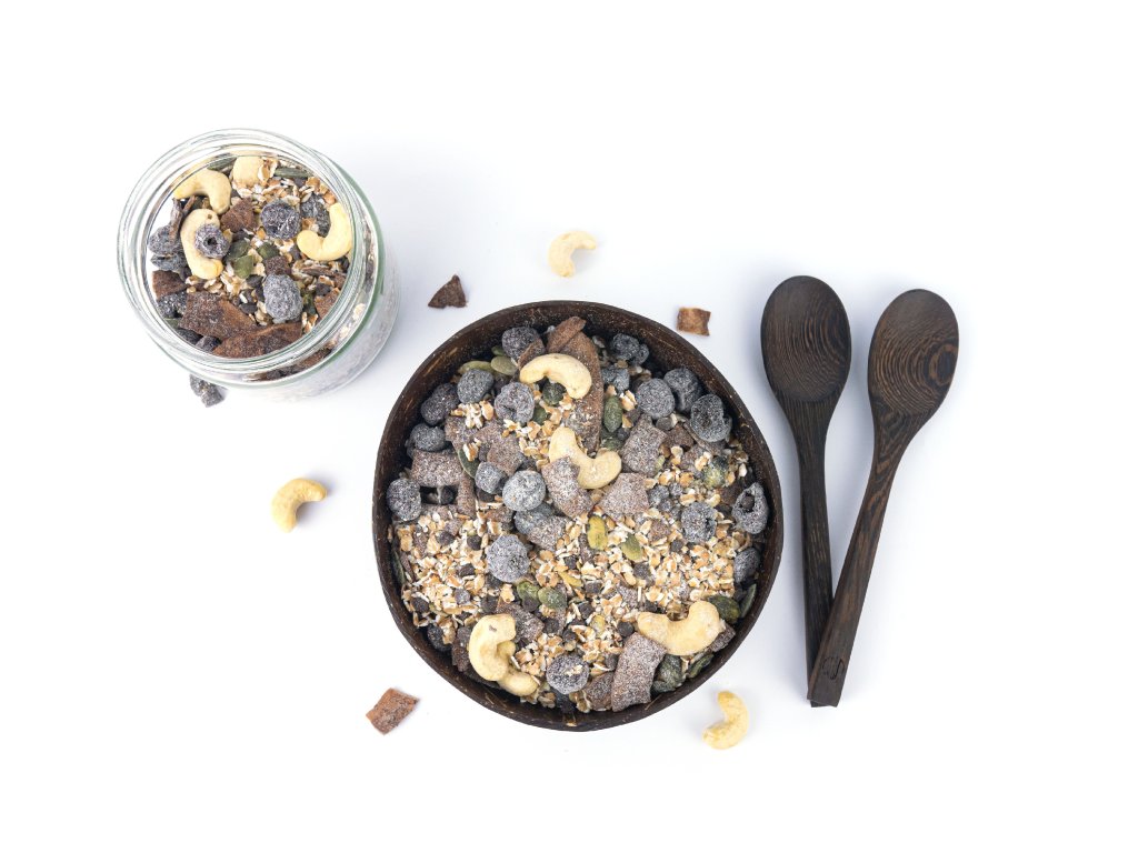 BrainMax Pure Müsli, Čokoláda a Višně, BIO, 400 g Obrázek