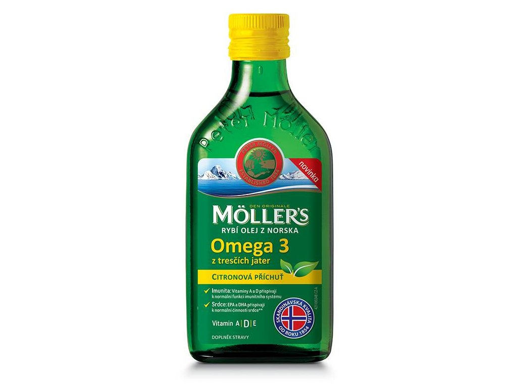mollers omega 3 citron roztok 250ml darkove baleni