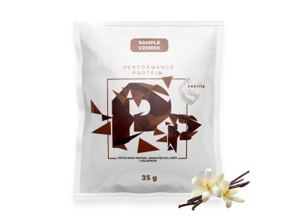 brainmax performance protein vanilka sampler