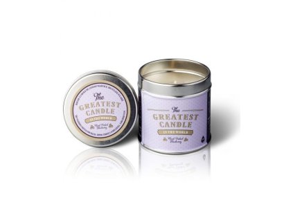 The greatest candle vonná svíčka v plechovce borůvka