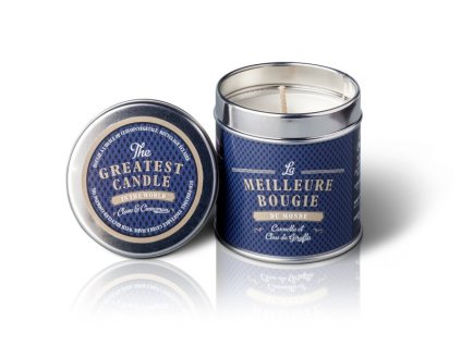 The greatest candle v plechovce vonná svíčka hřebíček skořice