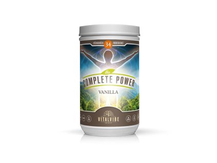 vitalvibe complete power bio vanilkovy 465 g (2)