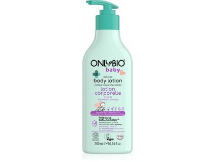dfbf0ea19e81fe2153d413e4abe9f016 onlybio baby delicate body lotion 300 ml