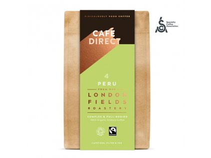 Cafedirect BIO Peru Reserve SCA 82 mleta kava 227g nove