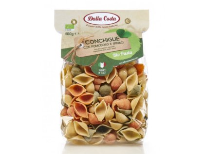 32190 dalla costa conchiglie tricolore bio 400 g