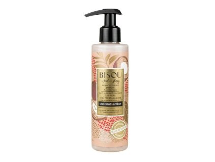 32538 bisou trpytive telove mleko ultra hydratace kokos a jantar 200 ml