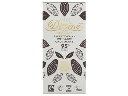 33030 divine chocolate horka cokolada ghana 95 bio 80 g
