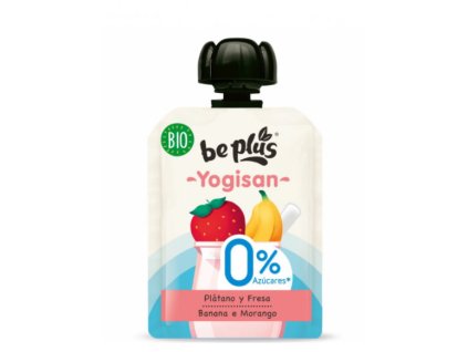 33792 be plus bio kapsicka jahody banan a jogurt 0 cukru 90 g
