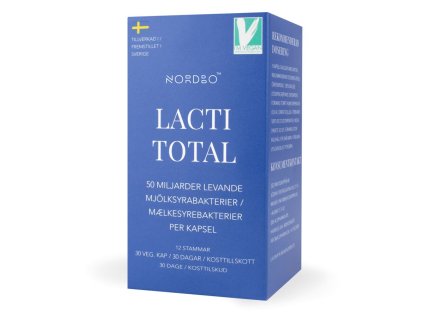 35181 nordbo lacti total probiotika 30 kapsli