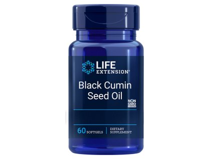 36033 life extension black cumin seed oil olej ze semen cerneho kminu 60 softgelovych kapsli