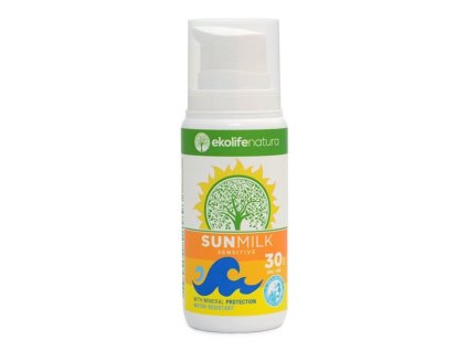 sun milk sensitive spf 30 100 ml
