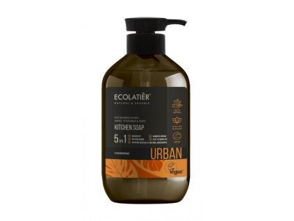 37398 ecolatier urban univerzalni tekute mydlo do kuchyne mandarinka 600 ml