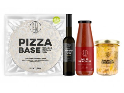 42285 salmon pizza set