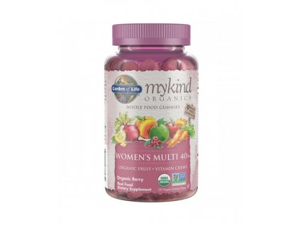 Mykind Organics Multi Gummies Pro Zeny 40 z organickeho ovoce 500x600