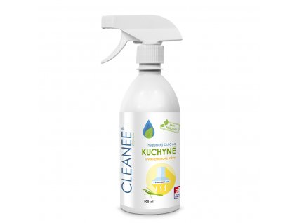 43353 cleanee eco hygienicky cistic na kuchyne citronova trava 500ml