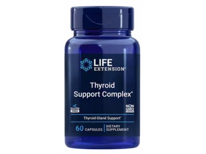 Life Extension Triple Action Thyroid, hármas hatású pajzsmirigy, pajzsmirigy támogatás, 60 kapszula