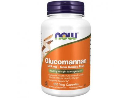 cze pm Now Foods Glucomannan 575 mg 180 kapsli 854 1