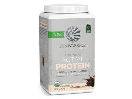 sunwarrior active protein chocolate 1 kg