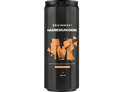 BrainMax Magnézium ital 250 mg, magnézium, 250 ml  Frissítő ital magnézium-malát tartalommal
