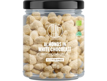 almonds in white chocolate