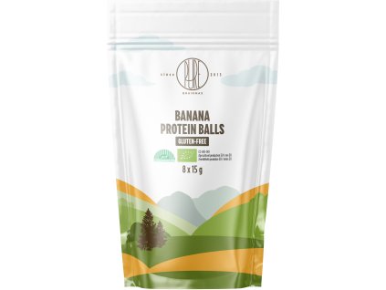 proteinové kuličky banan