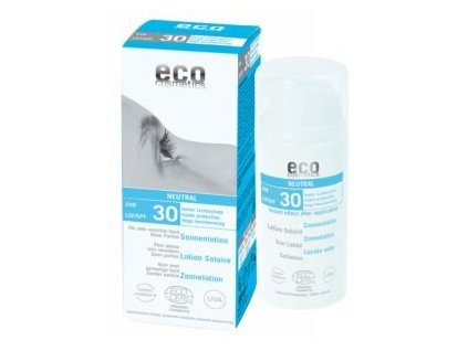 eco cosmetics opalovaci krem neutral bez parfemace spf 30 bio 100 ml