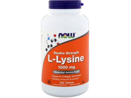 NOW L-lysin, 1000 mg, 250 tablet