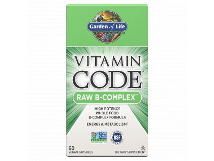 19652 garden of life vitamin code raw b complex 60 kapsli