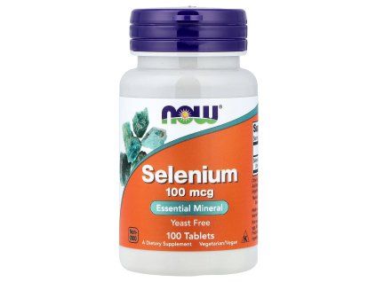NOW Selen, 100 mcg, 100 tablet