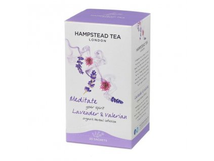 Hampstead Tea London BIO bylinny caj s levanduli a kozlikem 20ks