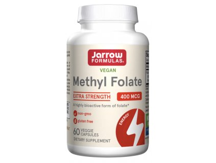 Jarrow metil-folát (folsav aktív formája), 400 mcg, 60 kapszula