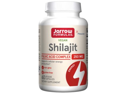 Jarrow Shilajit Fulvic sav komplex, 60 gyógynövényes kapszula