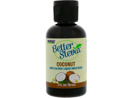 13976 now better stevia liquid kokos 59ml