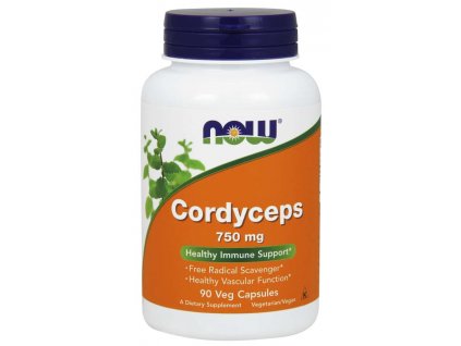 now cordyceps 750mg 90kapslí