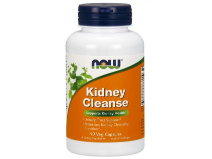 NOW Kidney Cleanse (podpora ledvin), 90 rostlinných kapslí