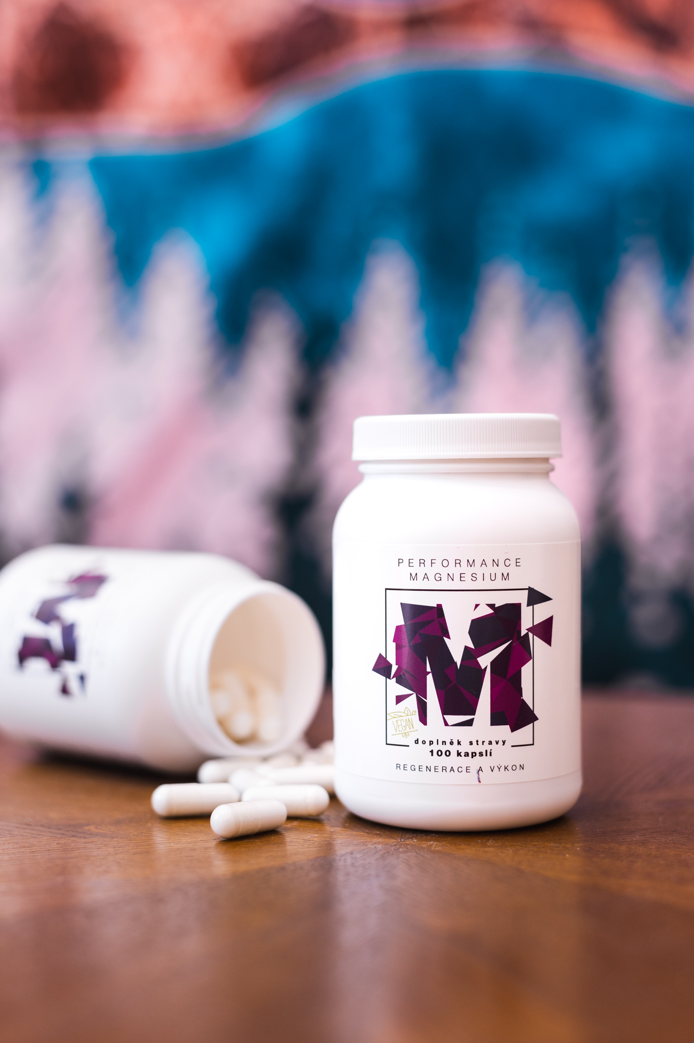Performance Magnesium 1000 mg 100 tbl. (Hořčík + Vitamín B6) Obrázek