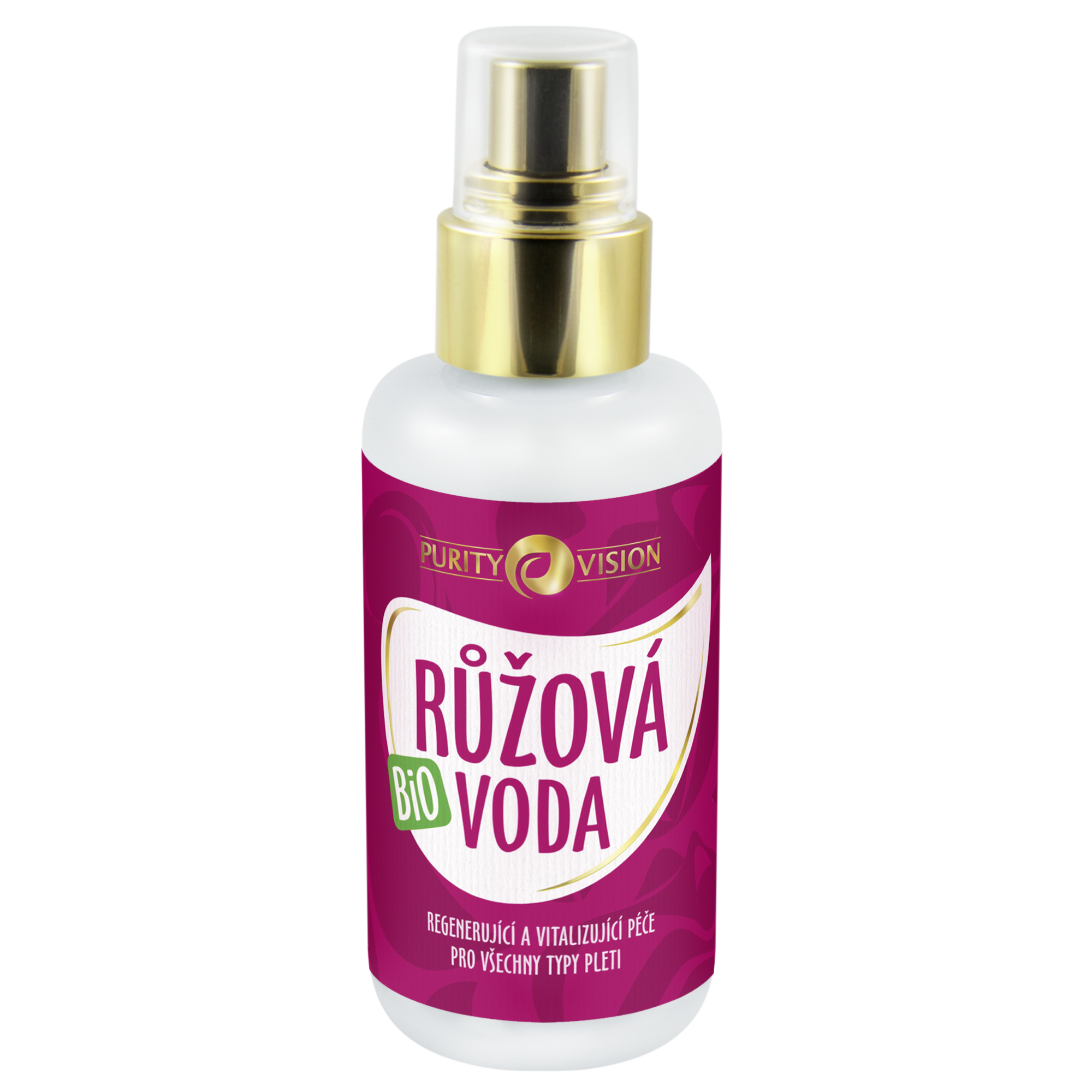 Purity Vision Růžová voda BIO 100 ml Obrázek