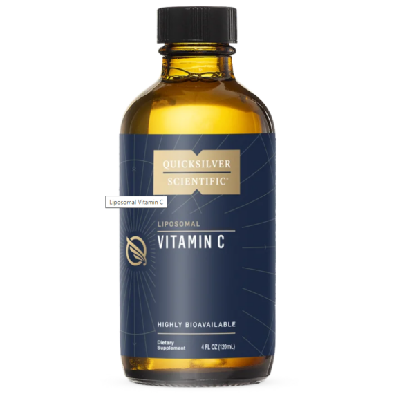 Quicksilver Scientific Liposomální vitamín C, 120 ml Obrázek