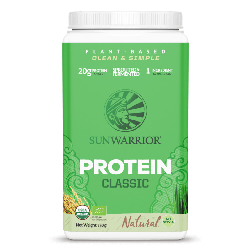 Sunwarrior Protein Classic BIO - Natural - 750g Obrázek