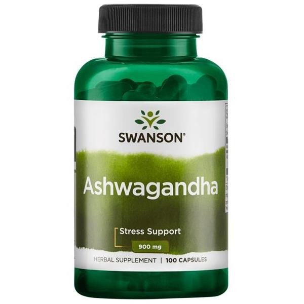 Swanson Ashwagandha 450 mg, 100 kapslí Obrázek
