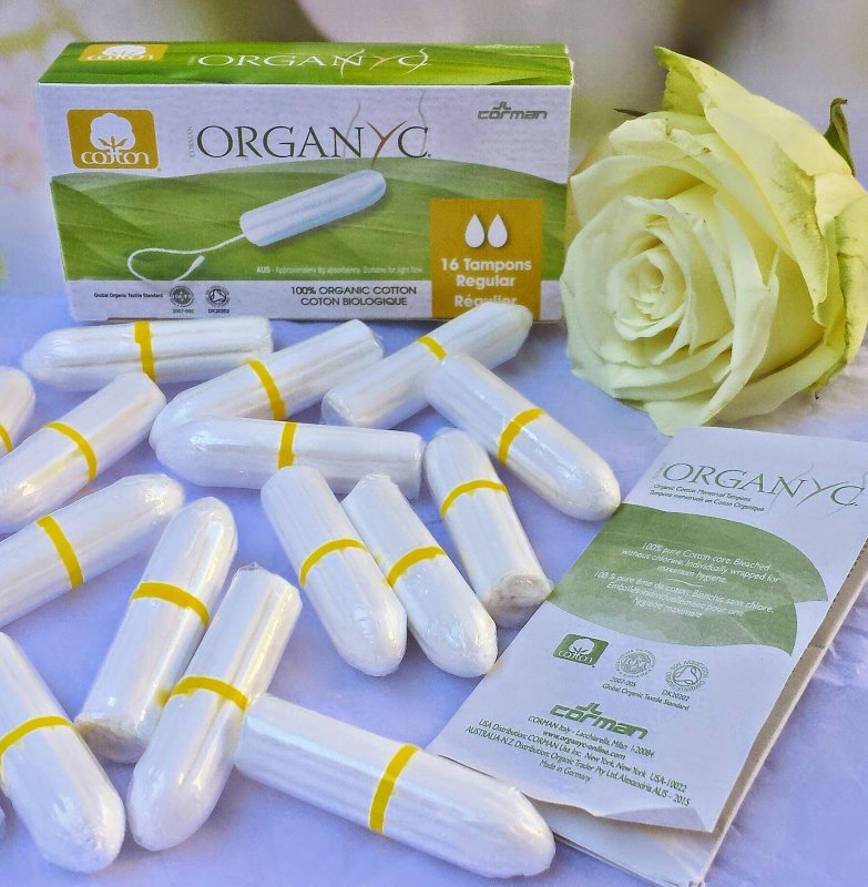 Organyc - Menstruační tampony REGULAR, BIO 16 ks Obrázek