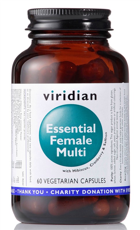 Viridian Essential Female Multi 60 kapslí Obrázek