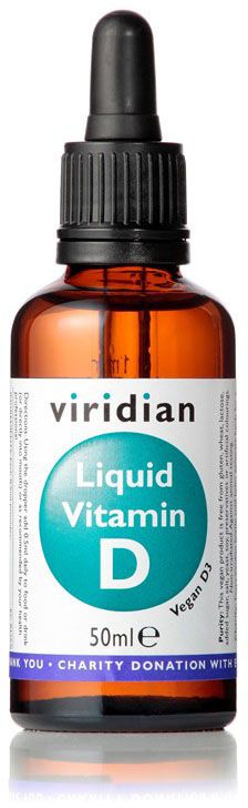 Viridian Liquid Vitamin D 50 ml Obrázek