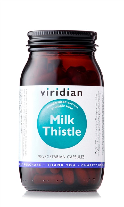 Viridian Milk Thistle 90 kapslí Obrázek