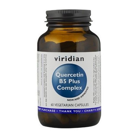 Viridian Quercetin B5 Plus Complex 60 kapslí Obrázek